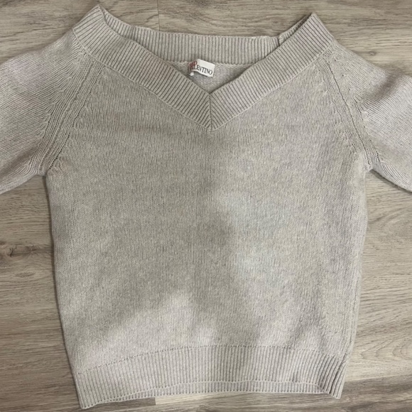 Sweater Wool Red Valentino Original S Light Grey - Picture 3 of 9